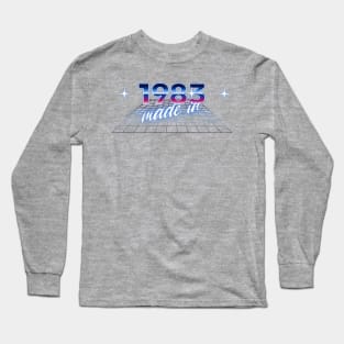 Made in 1983 retro vintage style Long Sleeve T-Shirt